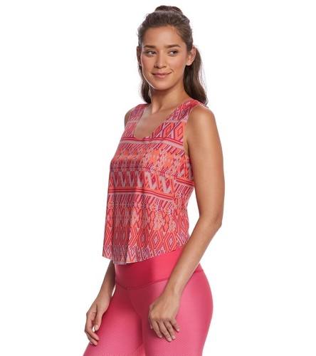 Onzie Flow Pura Vida Tank 337  - Dusk Block - side view