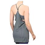 Nux USA Dash Balance Racer Cami C439 - Metallic Grey  -  rear view