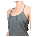 Nux USA Dash Balance Racer Cami C439 - Metallic Grey -  front alt  view